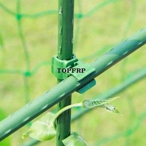 Tuteur de jardinage en acier plastifié avec âme métallique, 4, 5, 6, 7, 8 pieds, pour plantes - Product Image 1