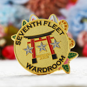 定制硬币镀金3D卡通珐琅徽标锌合金金属硬币新设计日式2英寸挑战硬币纪念品 - Product Image 3