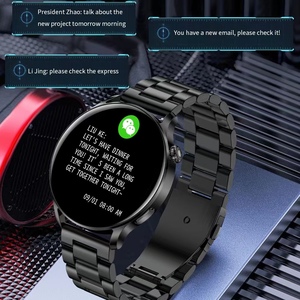 Gk37Pro สมาร์ทวอทช์แอนดรอยด์พร้อมหน้าจอสัมผัสเต็มจอ ISO IPS IP67แสดงผลคะแนนกันน้ำฟังก์ชันติดตามกิจกรรม<span class=keywords><strong>พูด</strong></span>คุย - Product Image 3