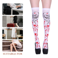 Chaussettes au-dessus du genou pour femmes, à motifs variés, avec nœud, respirantes, douces, extensibles et élastiques, à prix avantageux