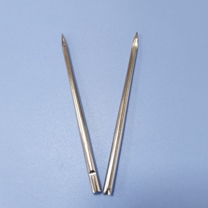 Aiguille en acier inoxydable pour machine d'emballage, 80mm 100mm 120mm, pointe acérée, outil métallique pour machine à agrafes élastiques - Product Image 2