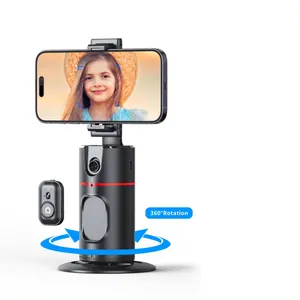 지능형 카메라 팬 및 틸트 분리형 전화 클립 사진 회전 휴대 전화 라이브 스탠드 카메라