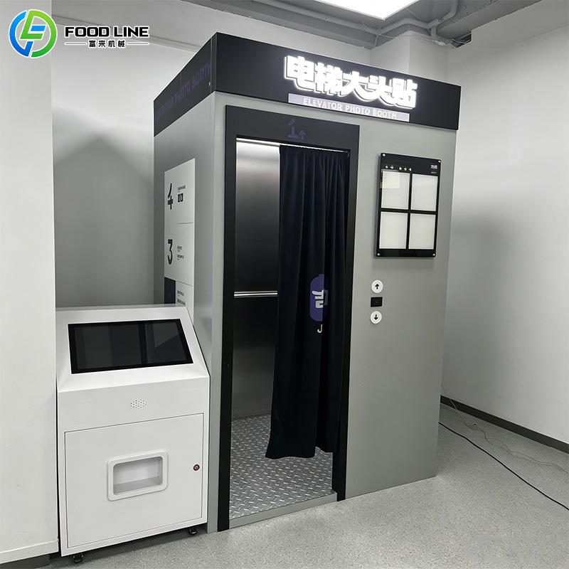 Korean Photo Booth Photo Booth Enclosed Selfie Mirror Photo Booth with ...