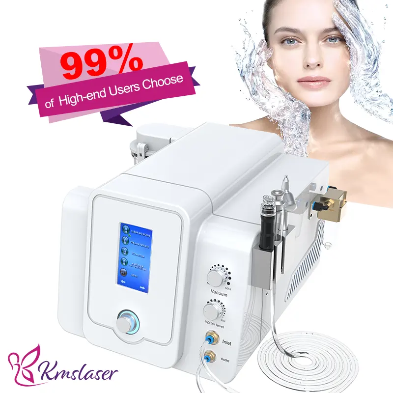 3 in 1 güzellik ekipmanları yüz makinesi yüz temizleme makinesi hidrogrow hydra dermabrazyon cihazı jakuzi salon seçin