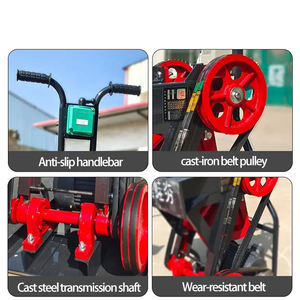 Compactador de Gasolina Tipo <span class=keywords><strong>Rana</strong></span> Vibratoria para Obras de Construcción, Compactador de Salto para Cimentaciones - Product Image 4