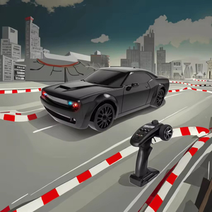 Quy mô 1/20 điều khiển từ xa trôi xe 20 km/h fqd10 bốn bánh lái xe đua xe servo chỉ đạo Bánh Con quay hồi chuyển RC xe thể thao cho cậu bé - Product Image 2