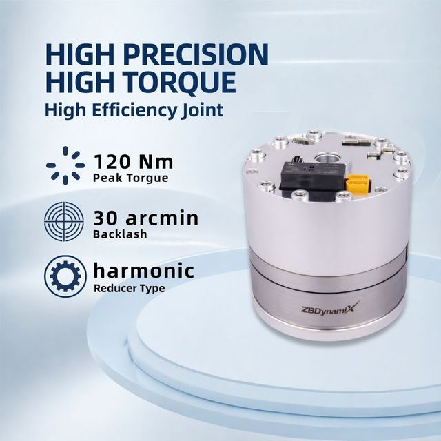 ZBDynamiX Gearbox Reducer  Harmonic Drive Robot Actuator with BLDC Gear Motor 48V for Ai Robot Intelligent or Humanoid Robot