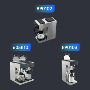रेस्तरां कार्यालय के लिए हेयबाओ स्टेनलेस स्टील वाणिज्यिक तेजी से निर्माण कॉफी मशीन और घर के उपयोग प्रीमियम कॉफी बनाने के उपकरण - Product Image 4
