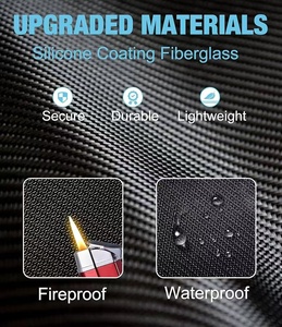 Étanche ignifuge 54 porte-clés grand Portable fermeture éclair pour <span class=keywords><strong>maison</strong></span> bureau poignée bandoulière inclus clé organisateur étui <span class=keywords><strong>sac</strong></span> - Product Image 5