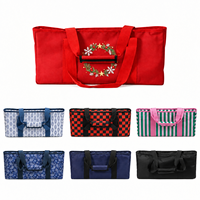 Sac de Mahjong Américain Personnalisé, Sac Fourre-Tout en Toile, Plusieurs Styles, Portable, Durable et Parfait pour le Rangement du Mahjong