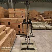 Alat Latihan Terpadu Home Gym Wall Bird Multi Smith Machine Sistem Katrol Ganda Pull Down Crossover Machine Pembentuk Otot Dada