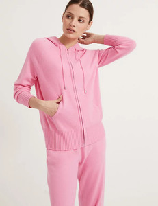 Causal Plain Knit Cashmere <strong>Women</strong> Sweater <strong>Cardigan</strong> Long Sleeves Hat Cashmere <strong>Women</strong> <strong>Cardigan</strong> - Product Image 4