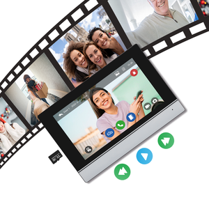 Xinsilu thông minh IP Video cửa điện thoại thiết bị an ninh với tầm nhìn ban đêm Hỗ trợ thẻ nhớ ghi âm hệ thống intercom 1080P máy ảnh - Product Image 6