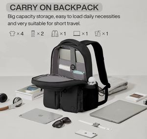 Travel <b>Laptop</b> <b>Backpack</b> Lightweight Durable School Bookbag Men Woman 15.6" Computer Bag Water Resistant Outdoor Hiking <b>Backpacks</b> - Product Image 2