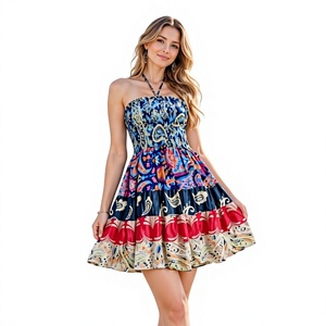 Robe Courte en Soie pour Femme 2026 – Nouvelle Collection Luxe en Soie de Mûrier Véritable – Mini Robe d'Été en Soie – Vente en Gros - Product Image 1
