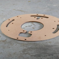 Support d'affichage en bois MDF sur mesure usiné CNC, socle en panneau de densité pour l'artisanat, le mobilier et l'emballage