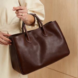 Bolso con forro suave, asas <span class=keywords><strong>de</strong></span> cuero, diseño con compartimentos, bolso <span class=keywords><strong>de</strong></span> gran capacidad para uso diario y ocasiones formales - Product Image 6