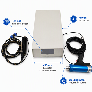 Nueva Máquina Portátil de Soldadura por Puntos Ultrasónica de 35KHz/28KHZ y 1200W, 220V, para Plástico de hasta 8mm de Espesor - Product Image 6