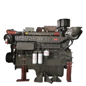 Motor de barco YUCHAI YC6T sérieS para navio 4 tempos YC6T380C motor diesel marinho de bom preço