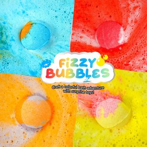 Bộ quà tặng tắm bong bóng bất ngờ thủ công tự làm bán sỉ, sản phẩm tắm cho trẻ em, quà tặng ngày lễ tự nhiên, bộ bom tắm bất ngờ - Product Image 2