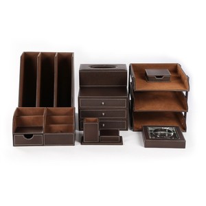 2020 Office Papeterie Items <span class=keywords><strong>Ensemble</strong></span> de <span class=keywords><strong>bureau</strong></span> en <span class=keywords><strong>cuir</strong></span> de luxe - Product Image 1
