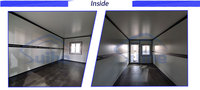 Maison pliable de luxe Maison pliable Chambre simple Maison préfabriquée Maisons préfabriquées mobiles