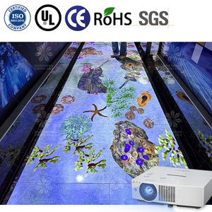 Immersive ảo tầng bãi biển Hologram chiếu mặt đất Hệ thống tương tác 4k chùm chiếu cho sóng nước trong nhà - Product Image 2