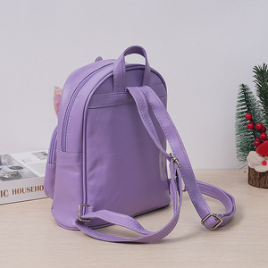 Köpüklü payetler ile sıcak satış moda Unicorn sırt çantası sevimli PU deri çocuk sırt çantası - Product Image 5