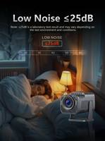 Vidéoprojecteur portable IHOMELIFE pour gamers, projecteur LED intelligent à courte focale pour la maison, Hy320mini 300 Ansi Android Mini ISMARTX11S 4K