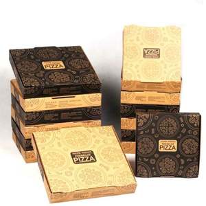 High Quality Pizza <b>Box</b> Packaging Supplier Custom logo Paper Cardpoard Pizza Food <b>Packing</b> <b>Box</b> - Product Image 2