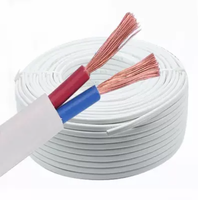Fil électrique BV BVR de haute qualité conducteur flexible dur forme plate RoHS pour le câblage de bâtiment commercial résidentiel certifié