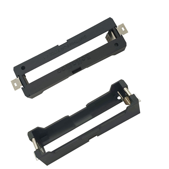 Single 21700 Battery Holder SMD Battery Holder, 1-slot Storage Box 21700 Battery Container