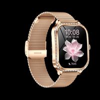 Montre connectée tendance MK88, tracker d'activité, écran TFT 1,75 pouce, étanche IP68, 220 mAh, Android, Relojes Smartwatch 2025 pour femmes