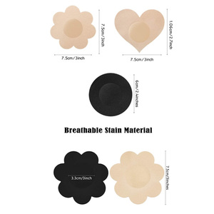 Pegatinas Desechables de Tela Satinada para Bronceado en Aerosol, Cubrepezones Sexys para Mujer, Cubrepezones Sensuales para <span class=keywords><strong>Chicas</strong></span> - Product Image 3
