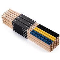 China Factory Direkt verkauf Hochwertige rutsch feste Ahornholz-Trommel stöcke für Drum Percussion-Zubehör Drumsticks 5A 5B 7A 2B