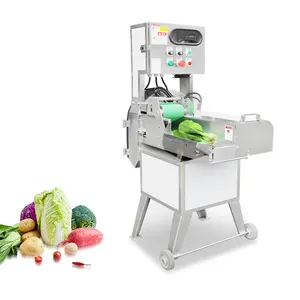 Industrial vegetable dry fruit coconut papaya pineapple chilli pepper cucumber cutting machine