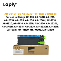Cartouche de toner compatible Laply Stable Copier AR-204ST-C/AR-203ST-C pour les séries AR-163/163N/201/201N/205/206 - Noir 200g 18