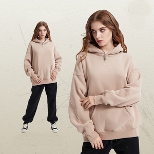 Fabricants de sweats à capuche pour hommes, sweats à capuche unisexes épais et surdimensionnés en molleton 100% coton 400 GSM, sweats à capuche personnalisés brodés ODM - Product Image 6