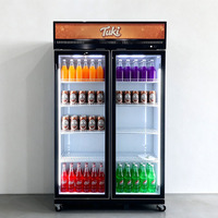 Réfrigérateurs vitrine OEM pour supermarchés, présentoirs commerciaux pour boissons, congélateurs