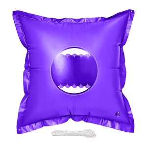 Oreiller de <span class=keywords><strong>piscine</strong></span> Ultra épais de <span class=keywords><strong>4</strong></span> pouces <span class=keywords><strong>X</strong></span> <span class=keywords><strong>4</strong></span> pouces pour l'hiver, oreiller flottant Durable pour <span class=keywords><strong>piscine</strong></span> hors sol de 0.4mm d'épaisseur - Product Image 1
