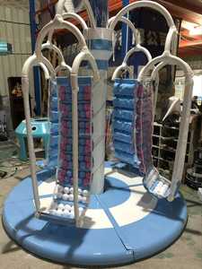 เครื่องเล่นม้าหมุนโฟมนุ่มสำหรับเด็กในร่ม ใช้ไฟฟ้า รับน้ำหนักได้ 500 กก. เหมาะสำหรับบ้าน โรงเรียน และสนามเด็กเล่น - Product Image 5