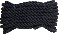 Corde de bateau haute performance, corde d'amarrage, ligne de quai, ligne de quai en nylon double tressé avec œillet de 12 pouces