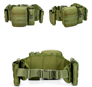 DFU122 Ceinture tactique multifonction camouflage pour extérieur et cosplay, avec pochettes, vente en gros - Product Image 5