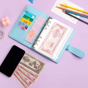 Cash Saving Large Capacity Tally <b>Paper</b> Money Note Storage Loose-<b>leaf</b> Detachable Notebook Promotion Custom Logo - Product Image 4