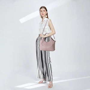 Borse da Lavoro OEM di Fabbrica Guangzhou, Borse Tote Hobo con Manico Superiore, Borse a Spalla Solide da Donna, Pochette e Borse a Tracolla per Uso Quotidiano - Product Image 5