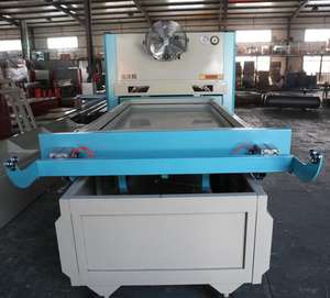 Machine entièrement automatique de presse à membrane sous vide pour <span class=keywords><strong>film</strong></span> chauffant en PVC Machine de presse à vide thermique pour porte - Product Image 2