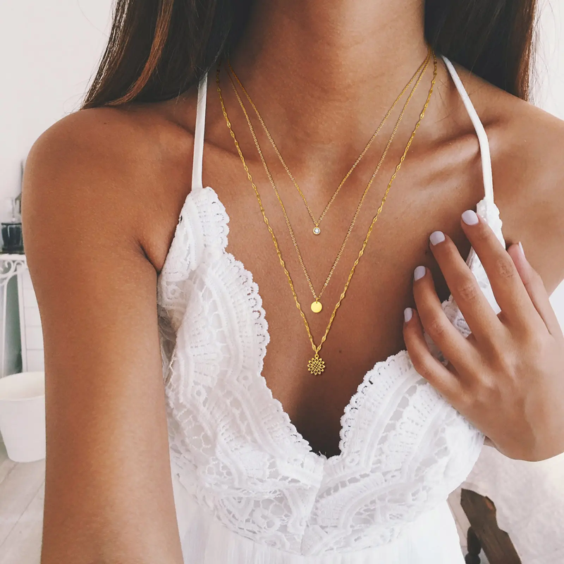 Fashionable Summer Girl Sea Turtle Charm