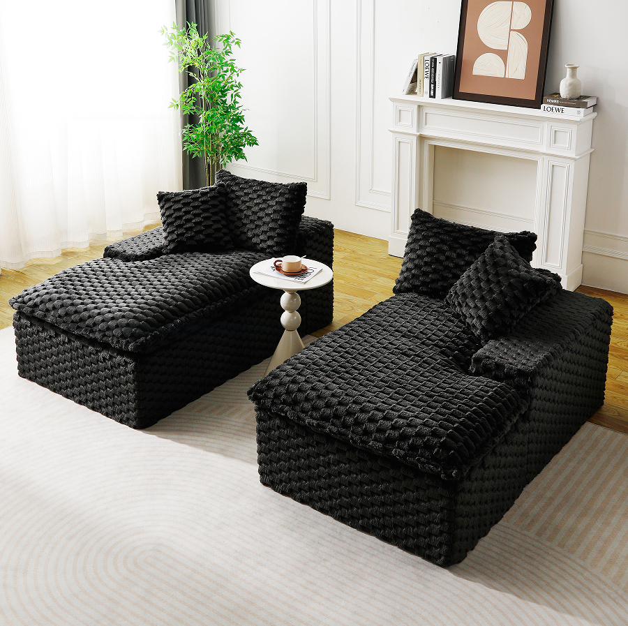 Black + Polyester + 2 Seat