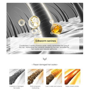 Özel etiket Chebe ezmesi kollajen onarım hasarlı saç maskesi tedavisi kuru veya hasarlı saçlar Keratin saç maskesi - Product Image 2