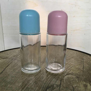 Botella Roll-On de 50 ml, Vidrio Blanco Transparente, Redonda, para Aromaterapia y Aceites Esenciales - Product Image 2